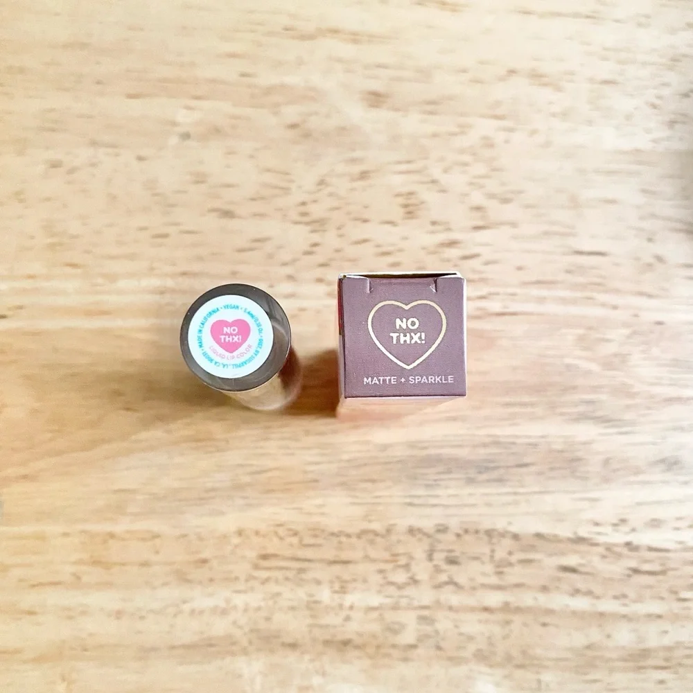 NWT Sugarpill: Rare 🔥 No Thx! Brown Glitter Liquid Lip Color